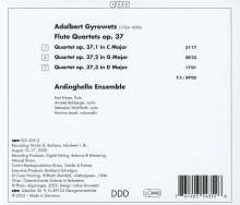 Adalbert Gyrowetz (1763-1850): Flötenquartette op.37 Nr.1-3, CD