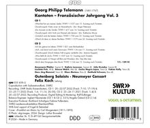 Georg Philipp Telemann (1681-1767): Kantaten - Französischer Jahrgang 1714/1715 Vol.3, 2 CDs