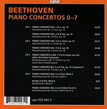 Ludwig van Beethoven (1770-1827): Klavierkonzerte Nr.0-7, 4 CDs