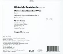 Dieterich Buxtehude (1637-1707): Kantate "Membra Jesu Nostri" BuxWV 75, CD