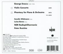 George Enescu (1881-1955): Violinkonzert, CD
