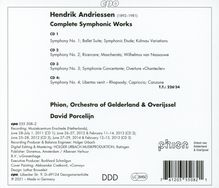 Hendrik Andriessen (1892-1981): Sämtliche symphonische Werke, 4 CDs