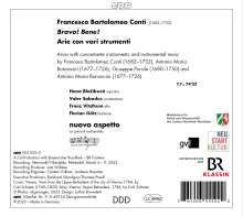 Francesco Bartolomeo Conti (1681-1732): Arie con vari strumenti - Bravo! Bene! (Deluxe-Ausgabe im Digipack), CD