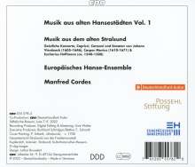 Musik der Hansestädte Vol.1: Musik aus dem alten Stralsund, CD