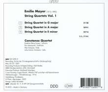Emilie Mayer (1812-1883): Streichquartette Vol.1, CD