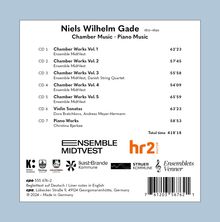 Niels Wilhelm Gade (1817-1890): Kammermusik &amp; Klavierwerke, 7 CDs