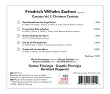 Friedrich Wilhelm Zachow: Cantatas Vol.1: Christmas Cantatas. Stücke sind unter anderem "Vom Himmel kam der Engel Schar".