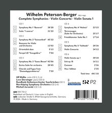 Wilhelm Peterson-Berger (1867-1942): Symphonische Werke / Violinsonaten, 6 CDs