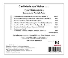 Carl Maria von Weber: New Discoveries. Werke und Arien mit Münchner Rundfunkorchester. 61 Minuten 39 Sekunden.