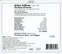 Arthur Sullivan (1842-1900): The Rose of Persia, 2 CDs