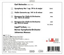 Carl Heinrich Reinecke (1824-1910): Violinkonzert op.141, CD