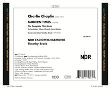 Charles (Charlie) Chaplin (1889-1977): Filmmusik: Modern Times (Die komplette Filmmusik), CD