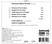 Francesco Maria Veracini (1690-1768): Ouvertüren &amp; Concerti Vol.1, Super Audio CD