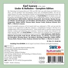 Carl Loewe (1796-1869): Sämtliche Lieder und Balladen, 21 CDs