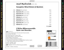 Josef Myslivecek (1737-1781): Bläseroktette Nr.1-3, CD