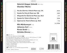 Heinrich Kaspar Schmid (1874-1953): Kammermusik, CD