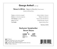 George Antheil (1900-1959): Venus in Africa, CD