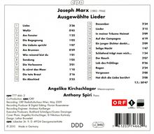 Joseph Marx (1882-1964): Lieder, CD