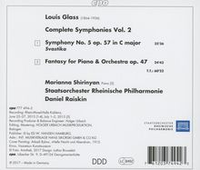 Louis Glass (1864-1936): Symphonie Nr. 5 C-Dur op. 57 "Svastika", CD