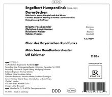 Engelbert Humperdinck (1854-1921): Dornröschen, 2 CDs