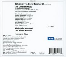 Johann Friedrich Reichardt (1752-1814): Die Geisterinsel (Singspiel in 3 Akten), 2 CDs