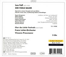 Leo Fall (1873-1925): Der fidele Bauer, 2 CDs