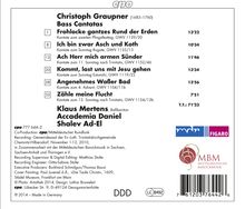 Christoph Graupner (1683-1760): Bass-Kantaten, CD