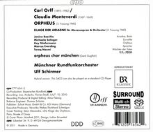 Carl Orff (1895-1982): Orpheus, Super Audio CD