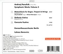 Andrzej Panufnik (1914-1991): Orchesterwerke Vol.5, CD