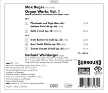 Max Reger (1873-1916): Orgelwerke Vol.1, 2 Super Audio CDs