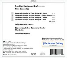 Friedrich Hartmann Graf (1727-1795): Flötenkonzerte, CD