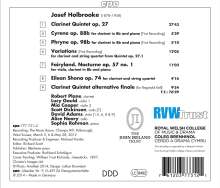 Joseph Holbrooke (1878-1958): Klarinettenquintett op.27, CD