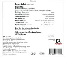 Franz Lehar (1870-1948): Giuditta, 2 CDs