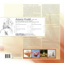 Antonio Vivaldi (1678-1741): Concerti op. 8 Nr. 1-4 "Die vier Jahreszeiten" (Dresdner Fassung mit Bläsern) (180g), LP