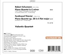 Ferdinand Thieriot (1838-1919): Klavierquartett Es-Dur op.30, CD