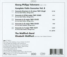 Georg Philipp Telemann (1681-1767): Sämtliche Violinkonzerte Vol.8, CD