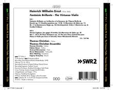 Heinrich Wilhelm Ernst (1814-1865): Werke für Violine &amp; Ensemble "The Virtuoso Violin", 2 CDs