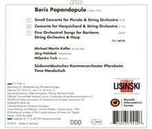 Boris Papandopulo (1906-1991): Cembalokonzert, CD