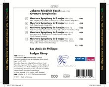Johann Friedrich Fasch (1688-1758): Ouvertüren-Sinfonien, CD