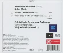 Alexandre Tansman (1897-1986): Bric a Brac-Ballettmusik, CD