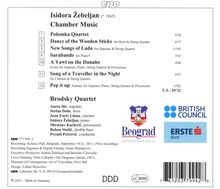 Isidora Zebeljan (1967-2020): Kammermusik, CD