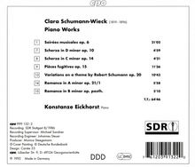 Clara Schumann (1819-1896): Klavierwerke, CD