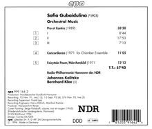 Sofia Gubaidulina (geb. 1931): Pro et Contra, CD