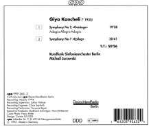 Giya Kancheli (1935-2019): Symphonien Nr.2 &amp; 7, CD
