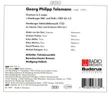 Georg Philipp Telemann (1681-1767): Hamburger Admiralitätsmusik 1723, 2 CDs