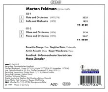 Morton Feldman (1926-1987): Orchestra, 2 CDs