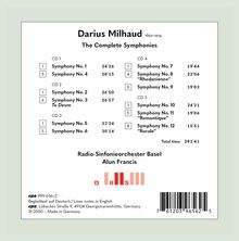 Darius Milhaud (1892-1974): Symphonien Nr.1-12, 5 CDs