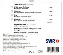 Jean Francaix (1912-1997): Streichquartett, CD