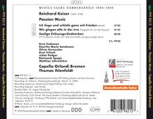Reinhard Keiser (1674-1739): Passions-Musik, CD