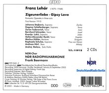 Franz Lehar (1870-1948): Zigeunerliebe, 2 CDs